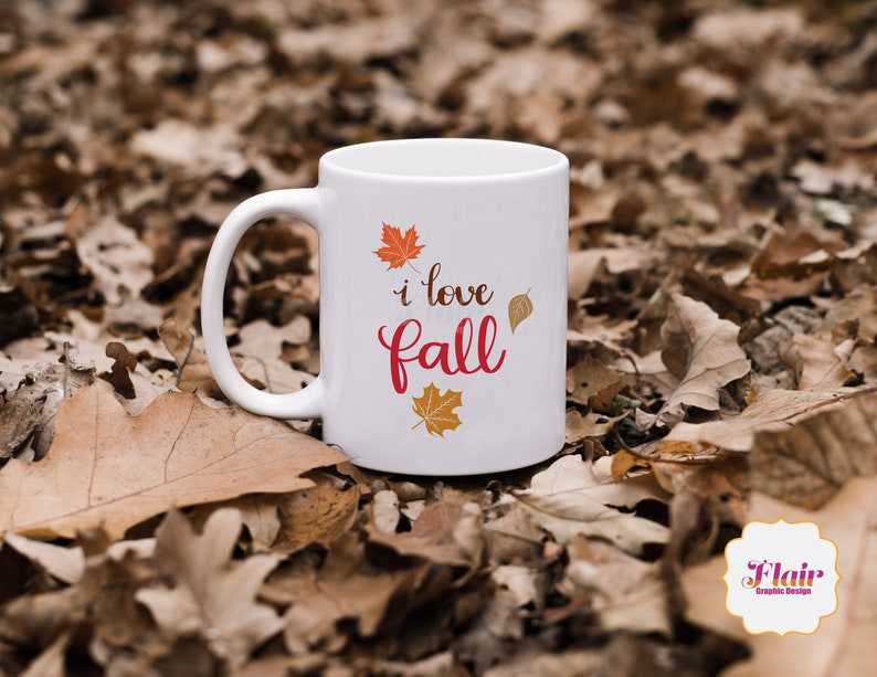 Autumn Leaves Svg Bundle Digital Clipart Fall Leaf Divider Svg#5