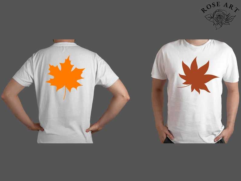 Fall Maple Leaf Svg Autumn Leaves Cut Files Digital Instant Download#3