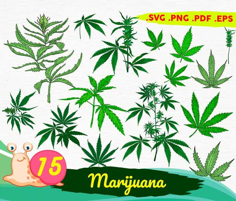 Marijuana Svg Perfect for Crafting & Design Projects 