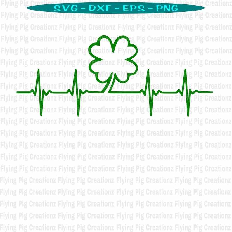 Four Leaf Clover Svg Cricut File Digital Download#3