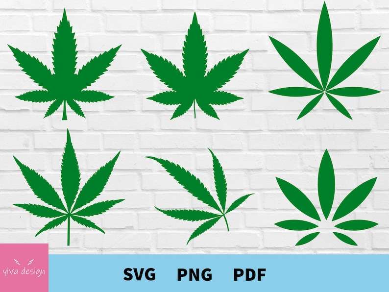 Weed Svg Bundle Weed Svg Marijuana Svg Pot Leaf Svg, Weed Cut File for Cricut Digital Download#1