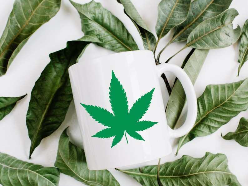 Weed Leaf Svg Weed Svg Bundle Weed Leaf Svg Silhouette Cut File for Cricut Digital Download#1