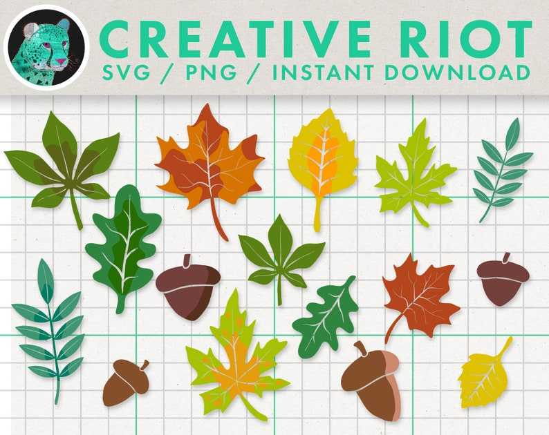 Fall Mega Bundle Commercial Use Svg Cricut Fall Leaf Svg Digital Download#5