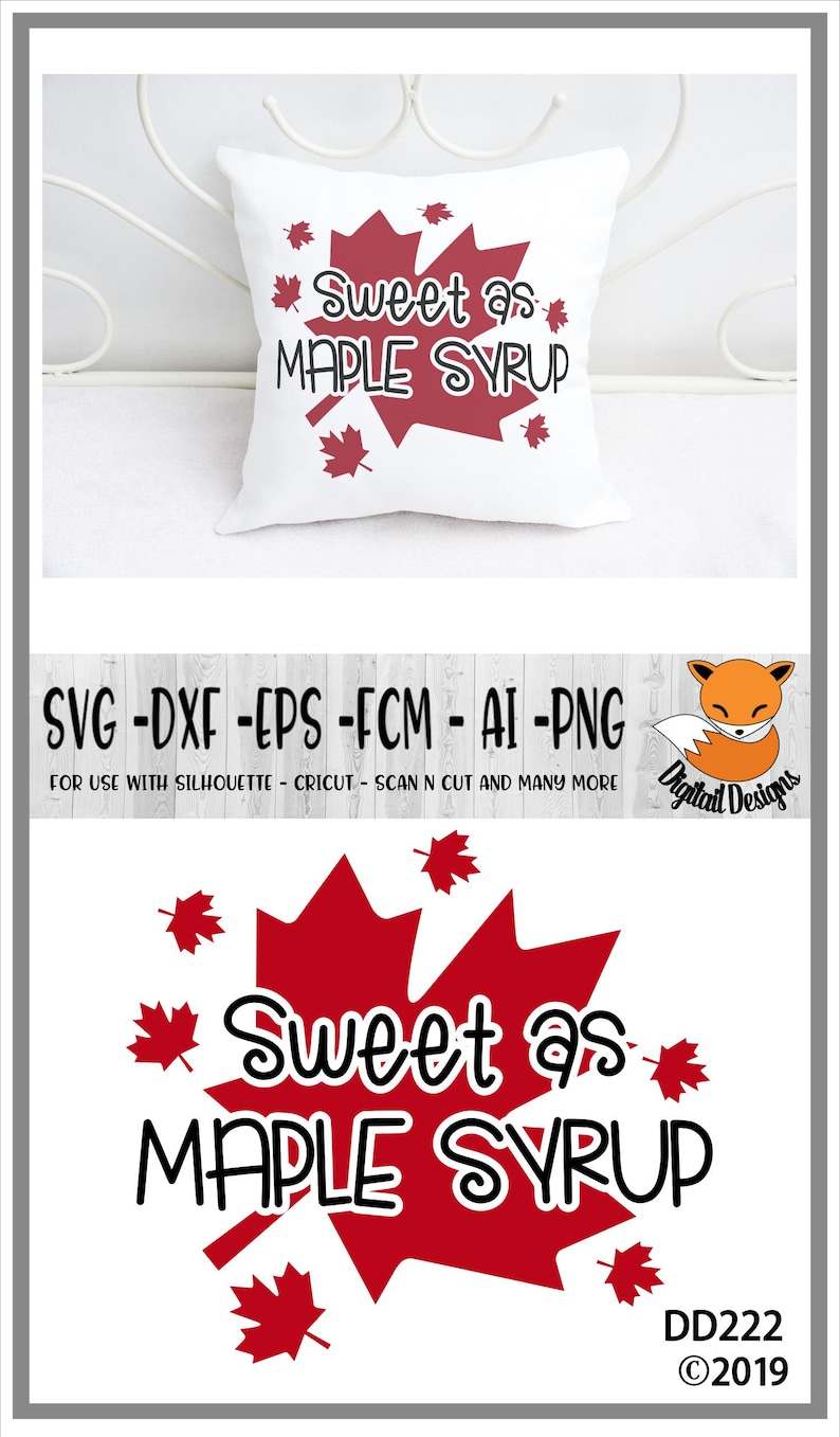 Sweet as Maple Syrup Svg Creativity and Fun Digital Download