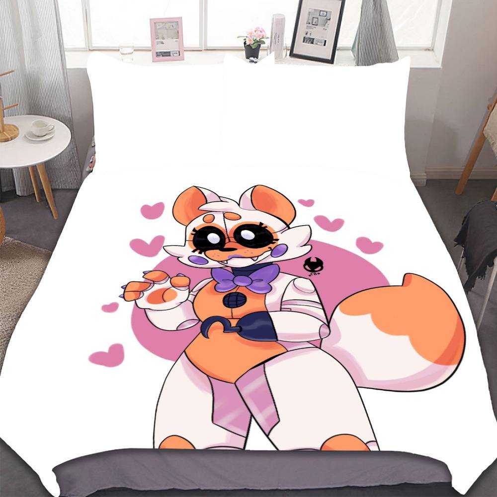 Lolbit Bedding Set Fnaf Comics Bedding Sheet Gifts