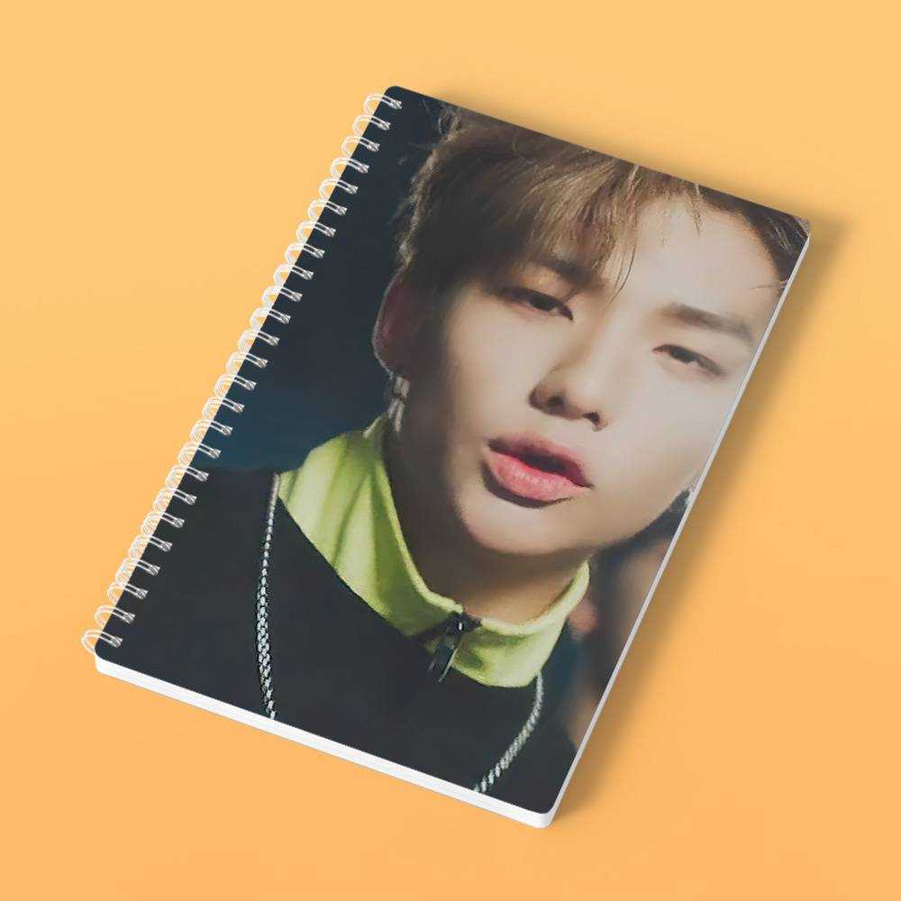 Stray Kids Lightstick Spiral Notebook for Sale by lizzielizabeth