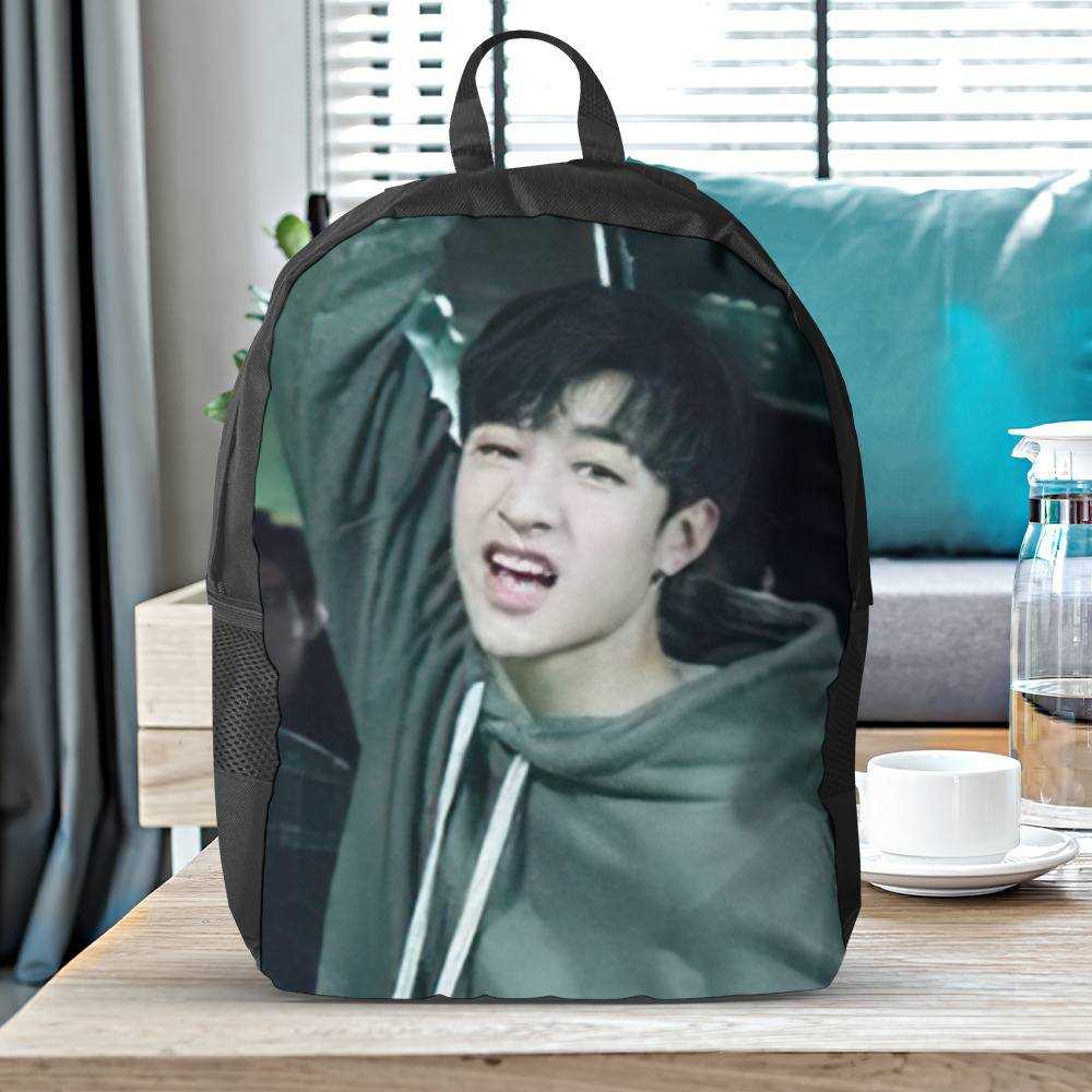 Stray Kids Backpack - Printed School Stray Kids Backpacks