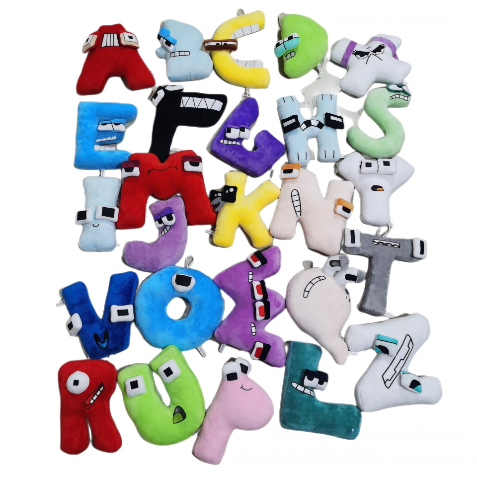 26 Letter Alphabet Lore Plush Toy Alphabet Lore But are Plush Toy,Z 