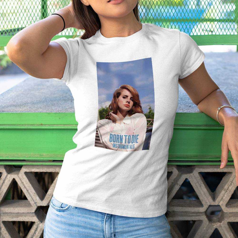 Lana Del Rey clothes women Korea print kawaii t-shirt graphic tees women  white t shirt