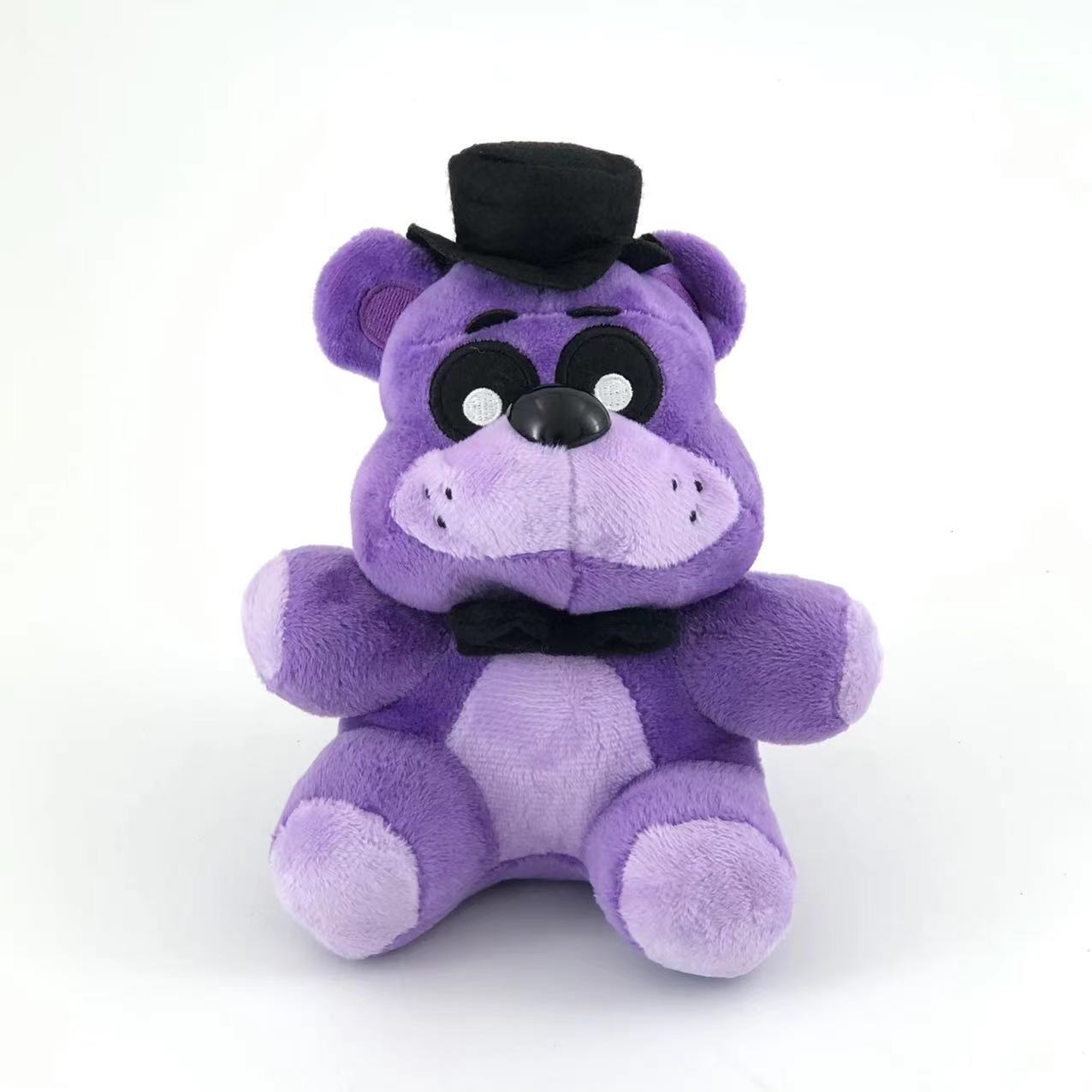 7 Purple Freddy - FNAF Sanshee Plushie Five Nights at Freddy's Toys Plush  Purple Bear 