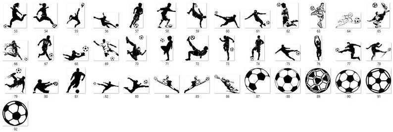 Soccer Ball Svg, Soccer Bundle Svg Soccer Player Svg Team Svg#3