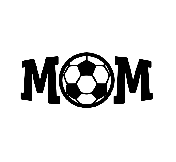 Soccer Ball Svg Free, Mom