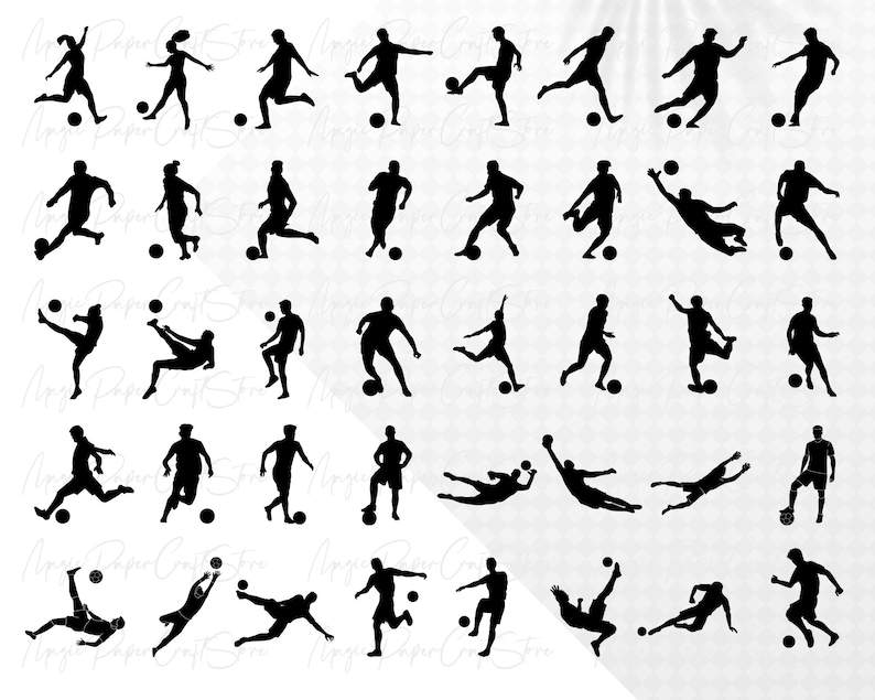 Soccer Ball Svg, 159 SOCCER SVG Bundle Soccer Player Svg#4