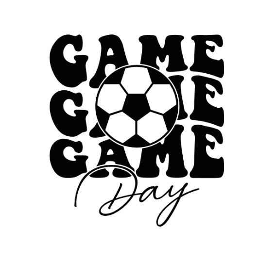 Soccer Ball Svg Free, Game Day