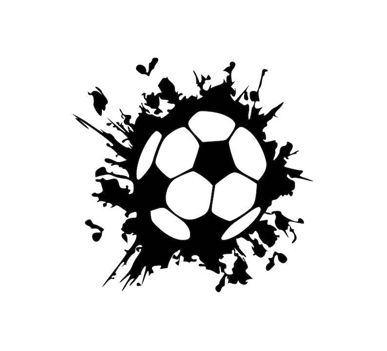 Soccer Ball Svg Cutting Files, Soccer Ball Download SVG