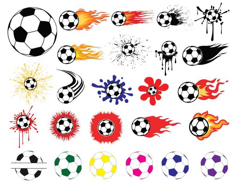 Soccer Ball Svg, SOCCER SVG Bundle