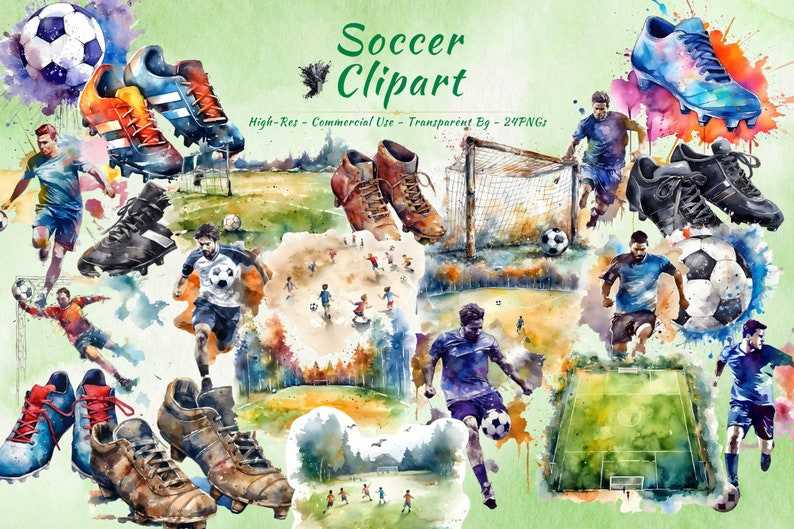 Soccer Ball Svg, Soccer SVG PNG Clipart Collection Bundle