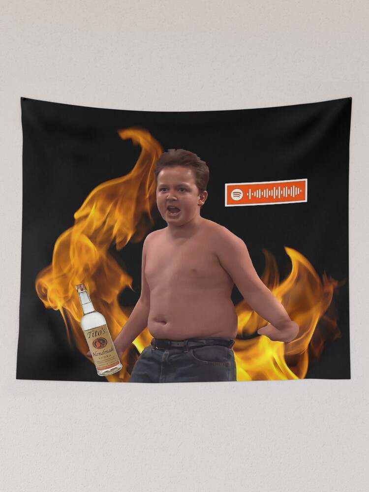 Gibby holding best sale white claws tapestry