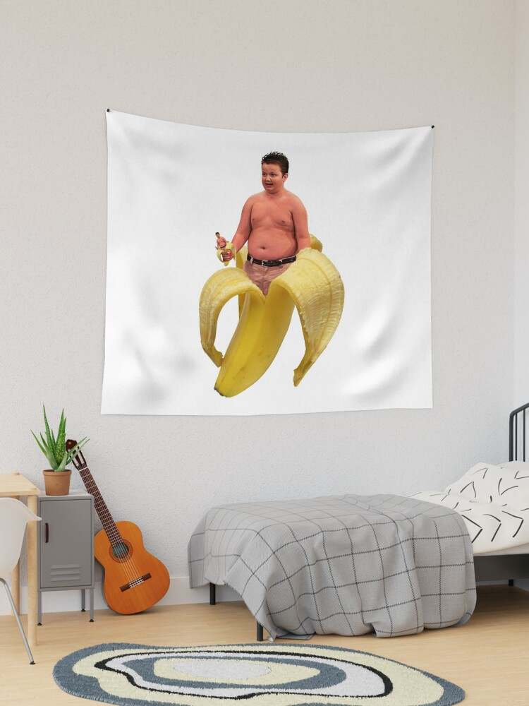 Gibby Banana Tapestry Highest Quality Boutique Tapestry Wall