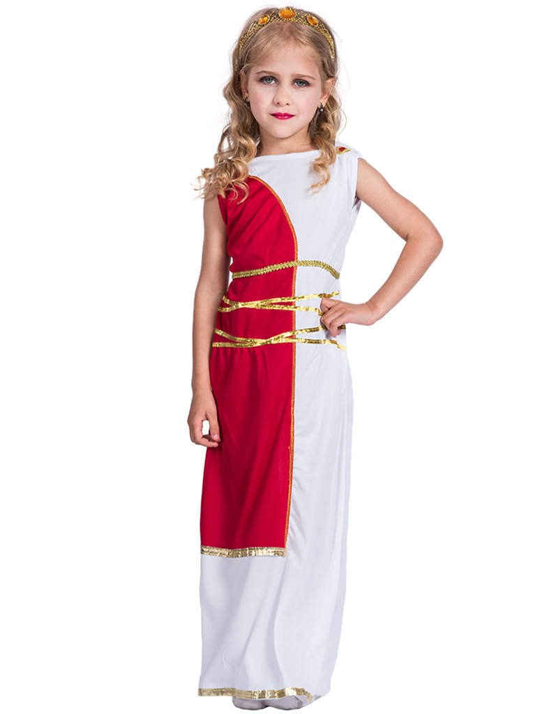 Roman goddess costume outlet child