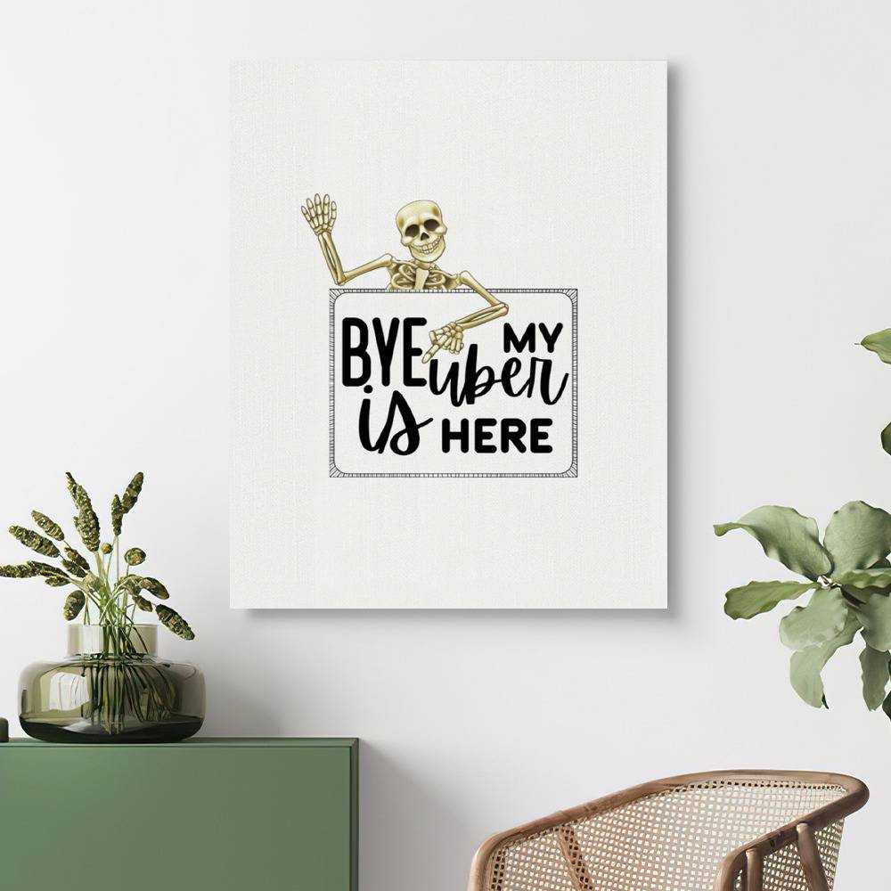 Morbid Podcast Canvas Classic Celebrity Canvas Morbid Bye by Morbid Podcast Canvas