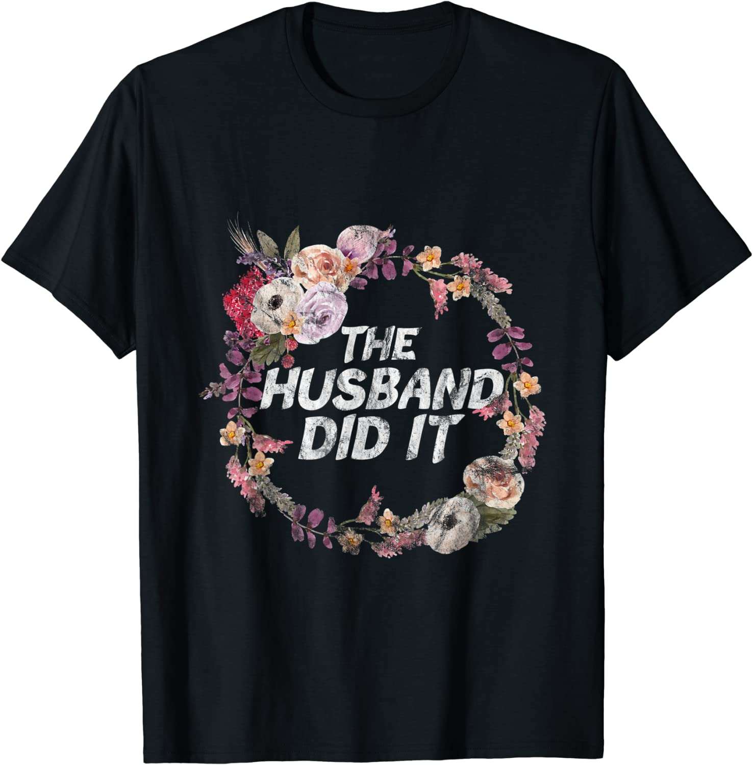 The Husband Did It True Crime Gift T-Shirt, Morbid Podcast Shirt