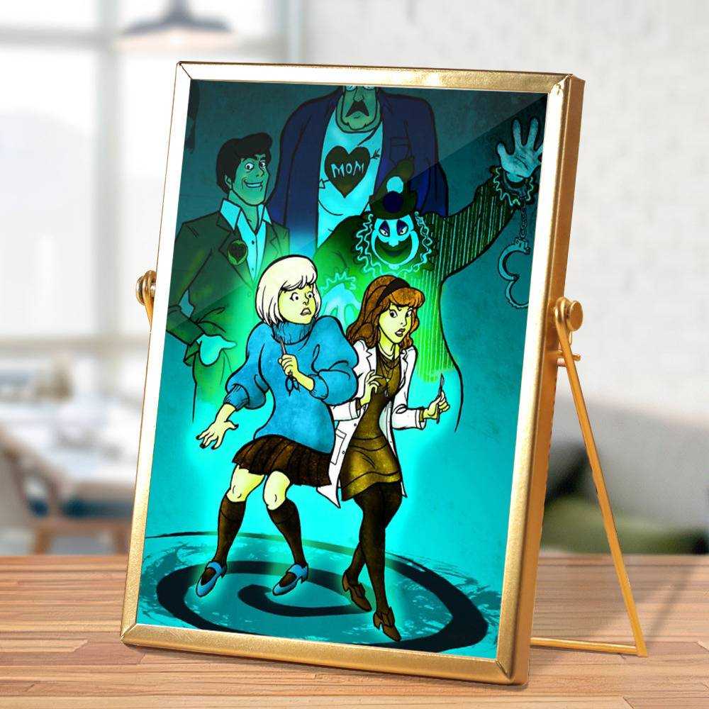 Morbid Podcast Plaque Classic Celebrity Plaque A True Crime Podcast by Morbid Podcast Plaque with Golden Frame