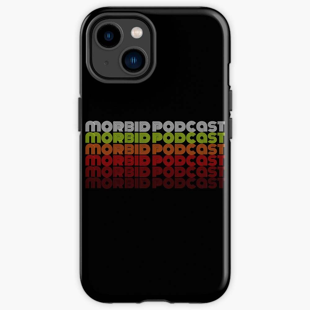 Morbid Podcast IPhone Case, Morbid Podcast Vintage IPhone Case