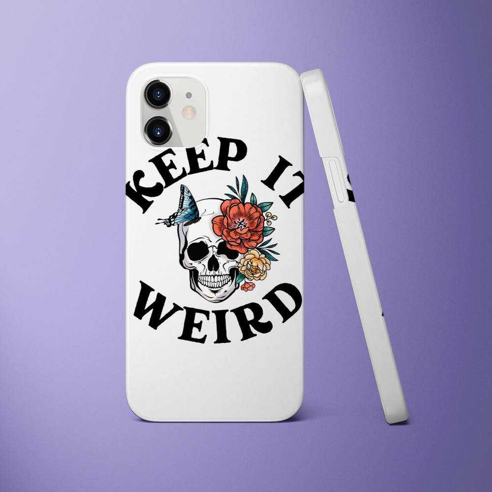 Morbid Podcast Phone Case Keep it Weird Phone Case