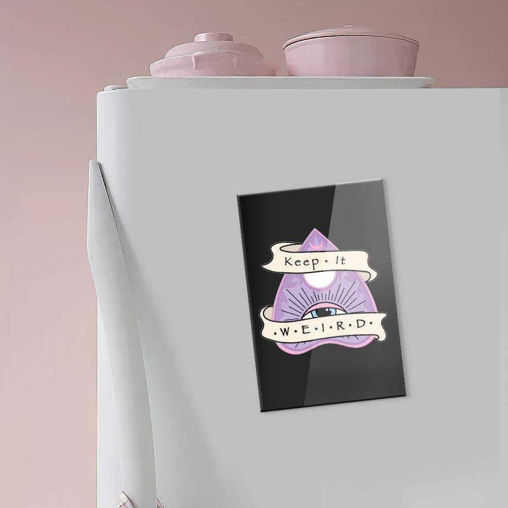 Morbid Podcast Fridge Magnet Morbid Ouija Planchette Fridge Magnet