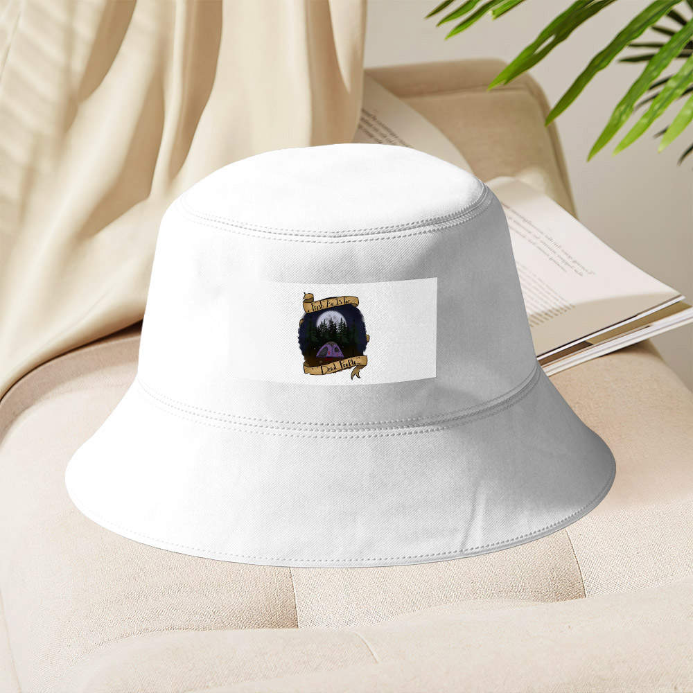 Morbid Podcast Bucket Hat Unisex Sun Hat Gifts for Morbid Podcast Fans Don't Hike Fisherman Hat