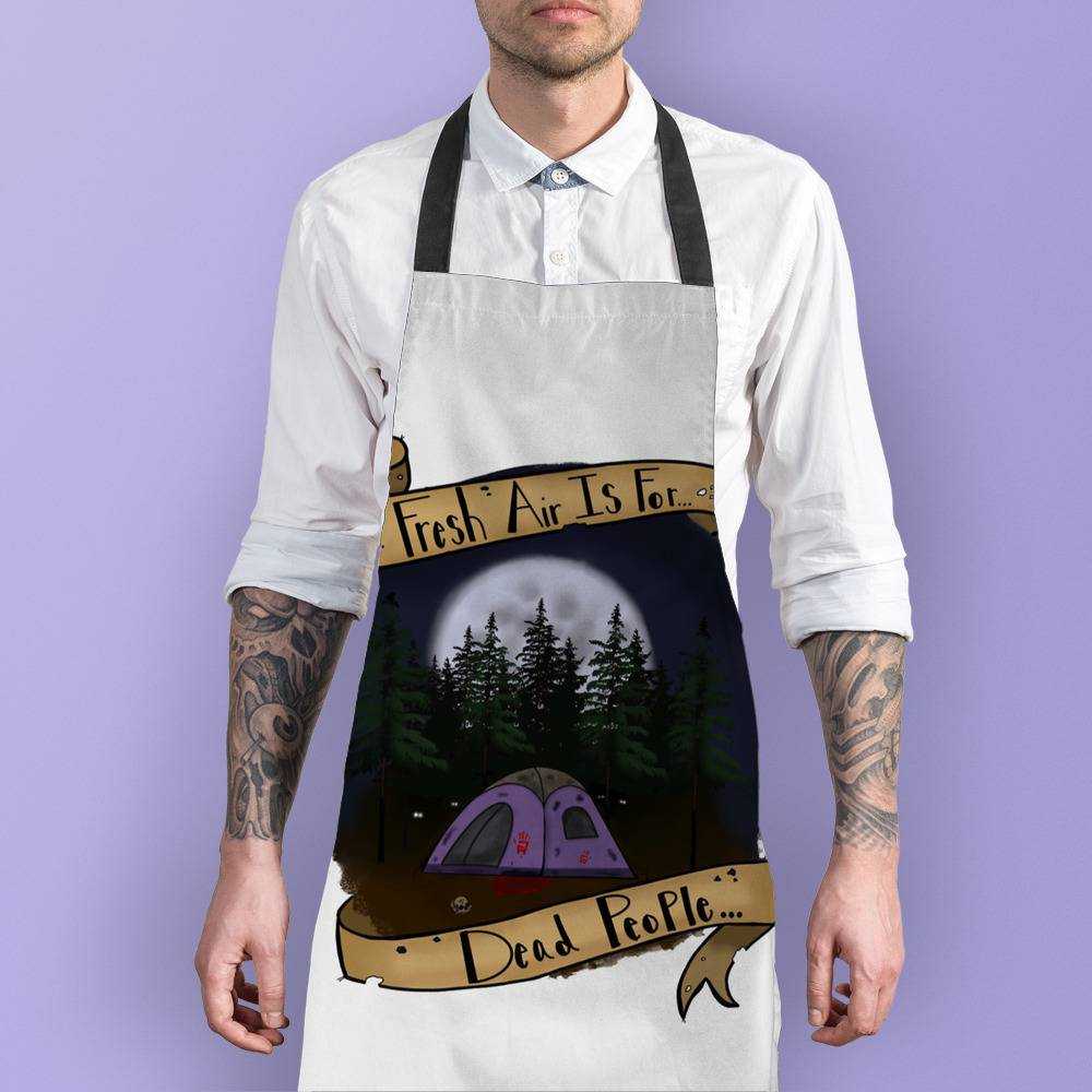 Morbid Podcast Apron Don't Hike Apron