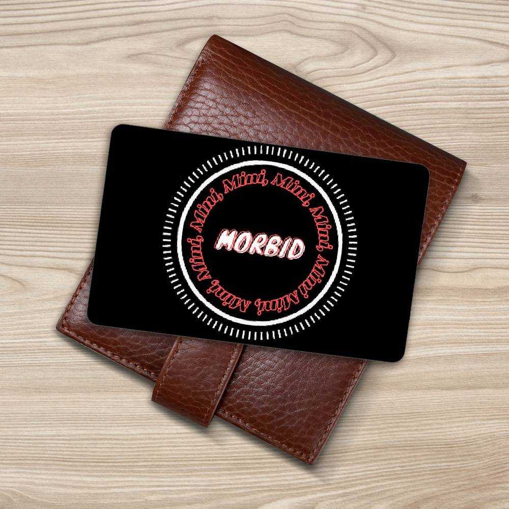 Morbid Podcast Wallet Insert Card Classic Celebrity Wallet Insert Card Mini Morbid by Morbid Podcast Wallet Insert Card
