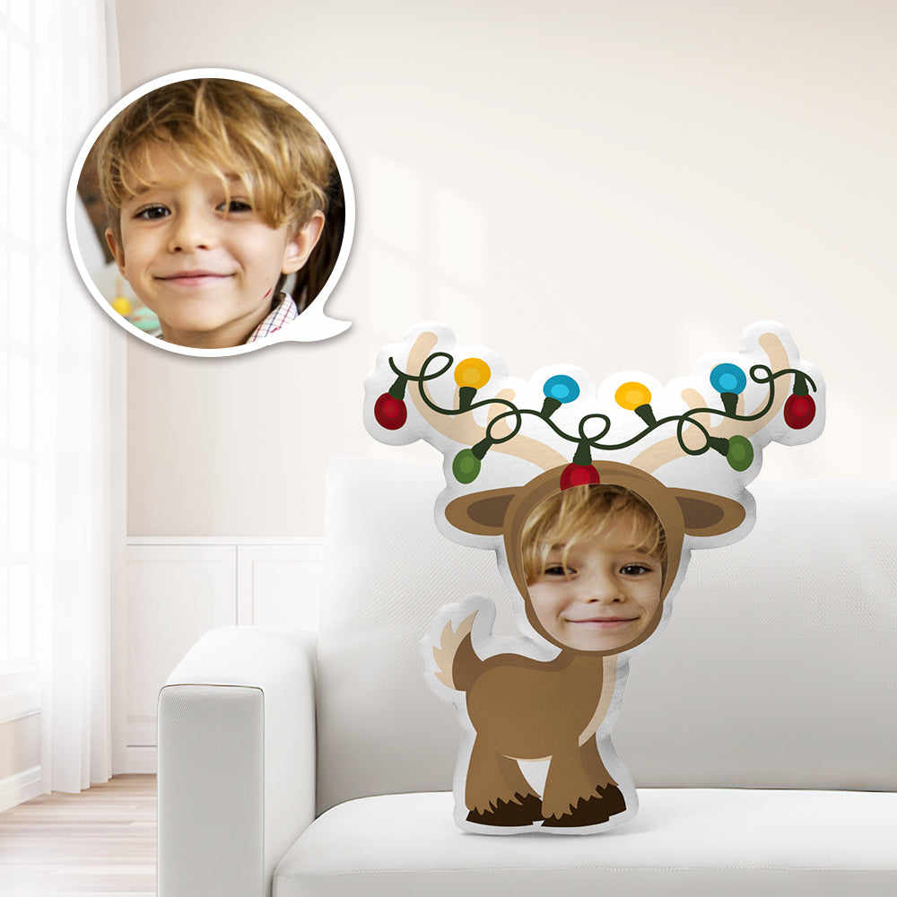 Personalized MinimeFawn Christmas Fawn Pillow Unique Personalized Minime Throw Doll Give Your Child The Most Meaningful Gift
