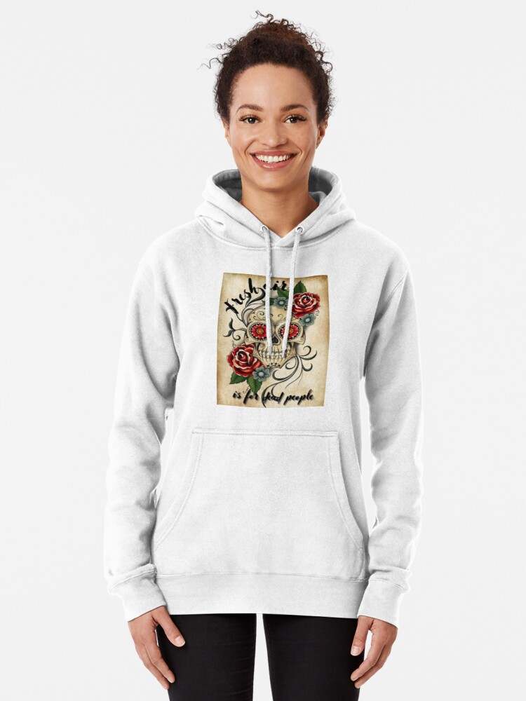 Fresh Air Is For Dead People Hoodie, Morbid Podcast Hoodies