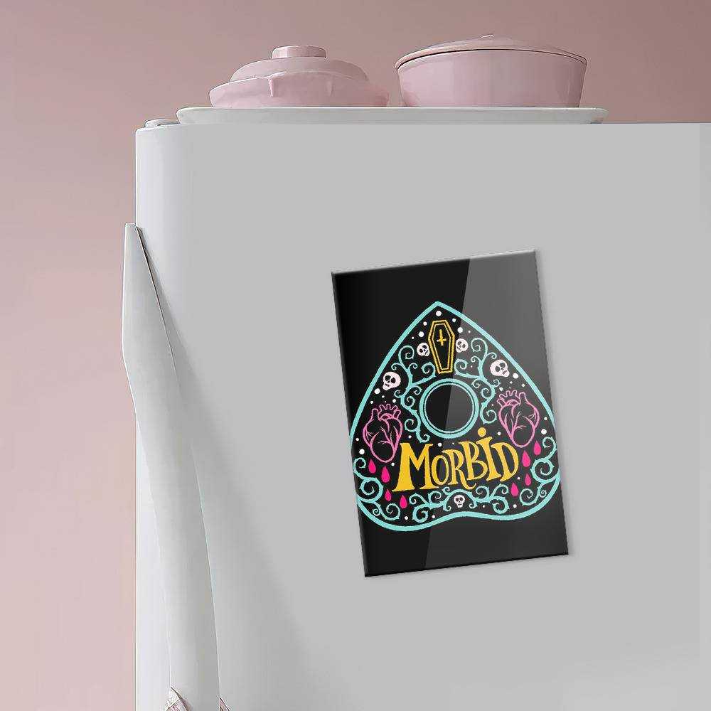 Morbid Podcast Fridge Magnet Ouija Planchette Fridge Magnet