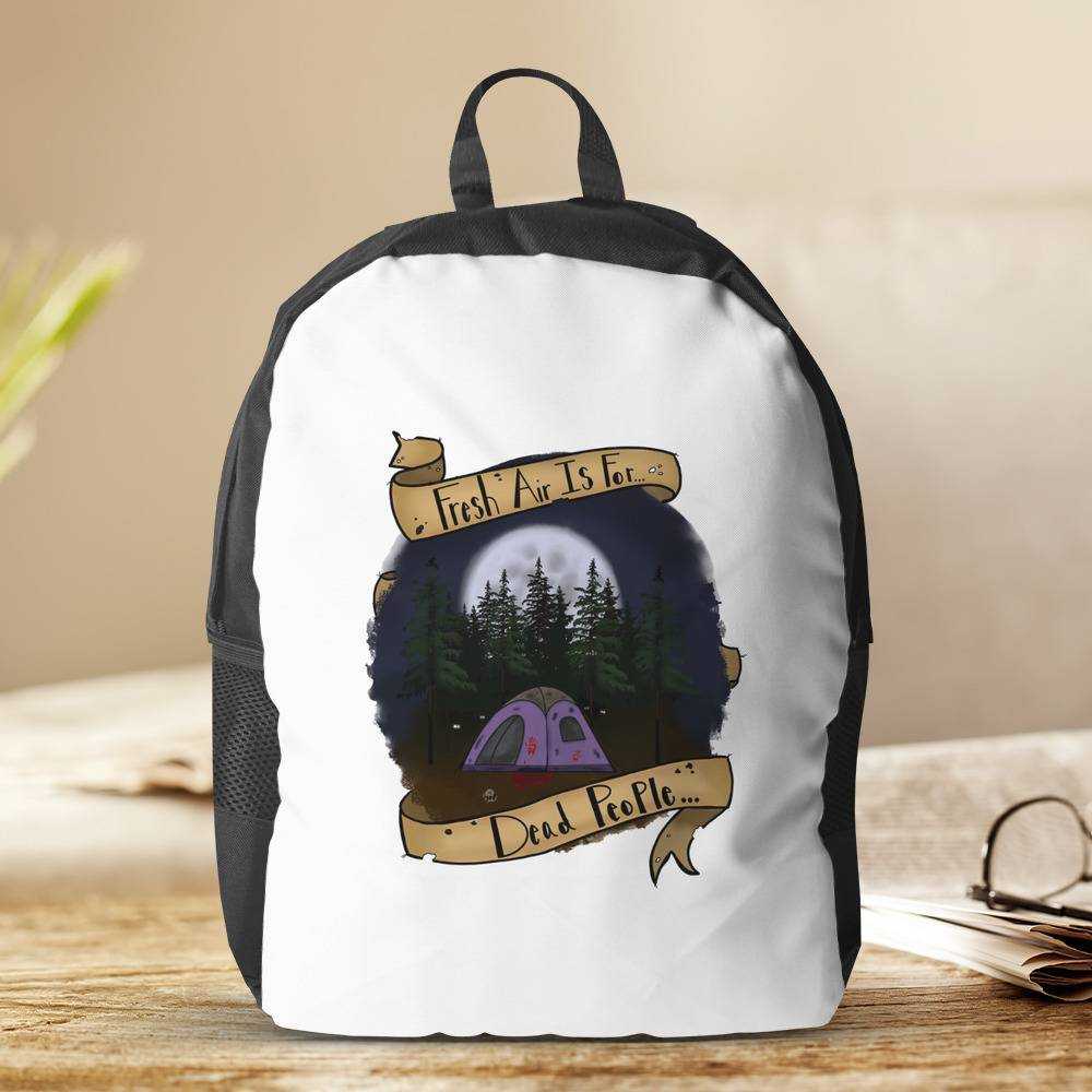 Morbid Podcast Backpack Don't Hike Backpack