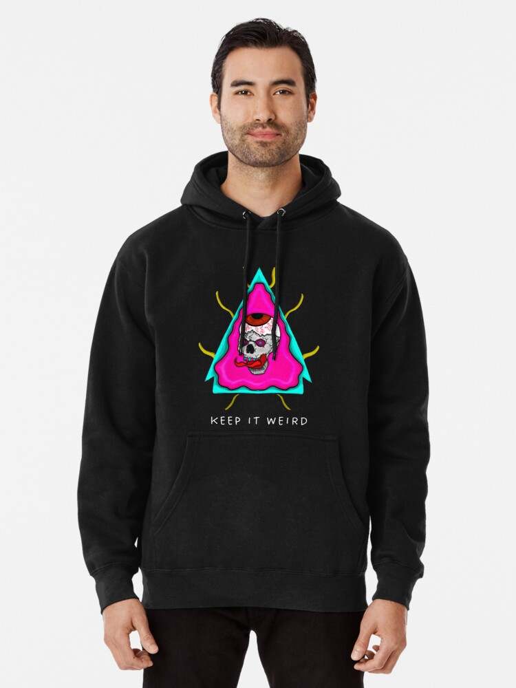 Keep It Weird Hoodie, Morbid Podcast Pullover Hoodie