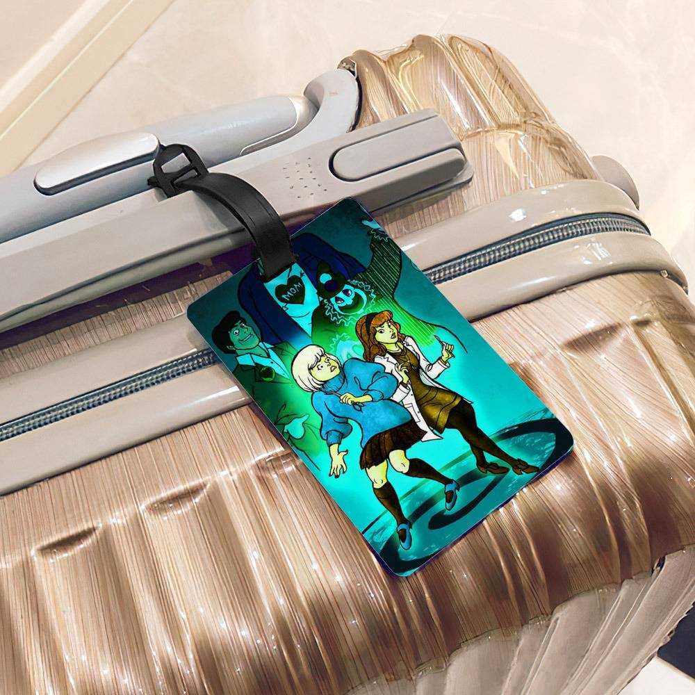 Morbid Podcast Luggage Tag Classic Celebrity Luggage Tag A True Crime Podcast by Morbid Podcast Luggage Tag