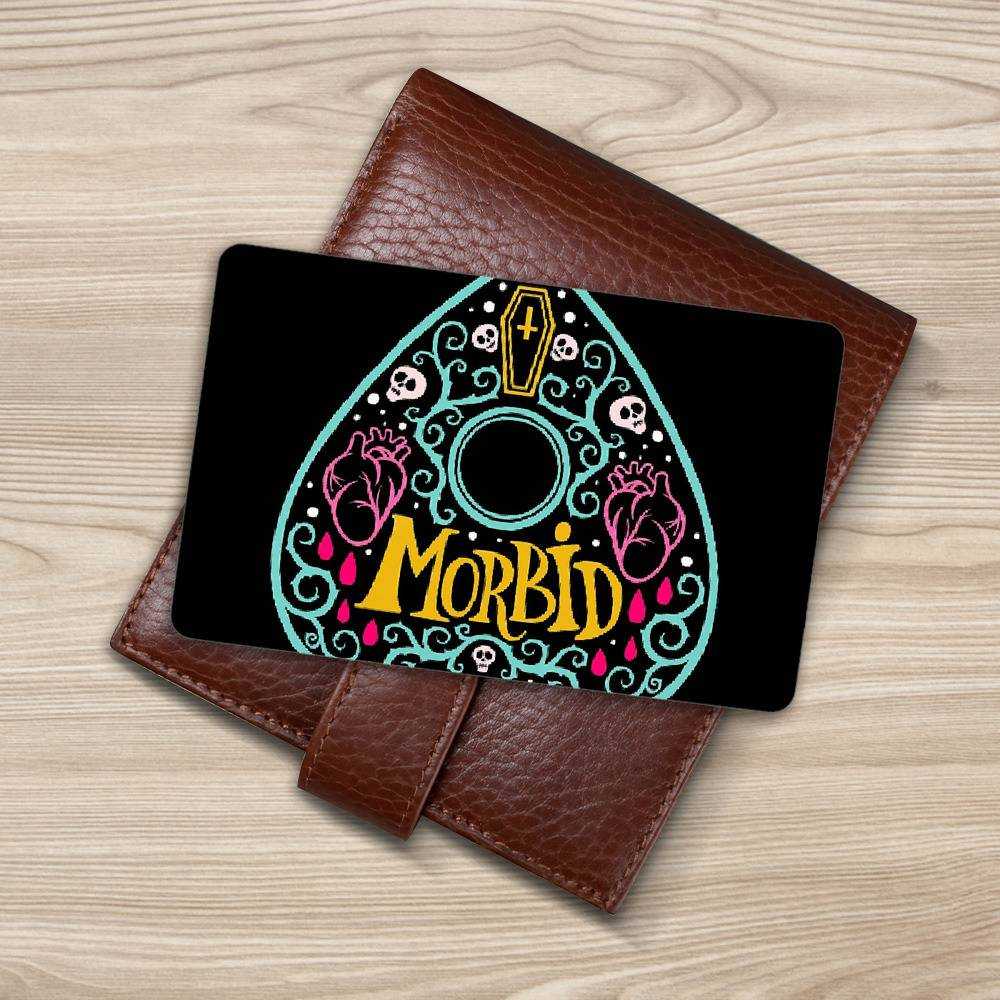 Morbid Podcast Wallet Insert Card Classic Celebrity Wallet Insert Card Ouija Planchette by Morbid Podcast Wallet Insert Card