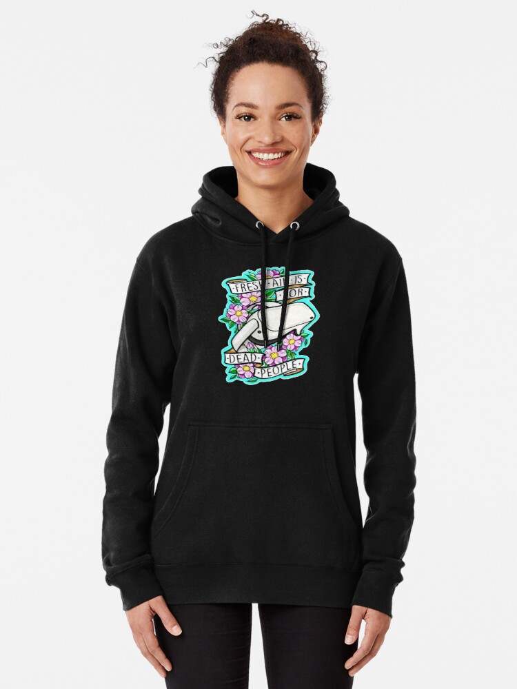 Fresh Air Is For Dead People Hoodie, Fresh Air Is For Dead People Color Hoodie