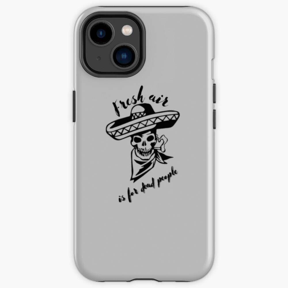 Morbid Podcast IPhone Case, Morbid For The Dead Black IPhone Case