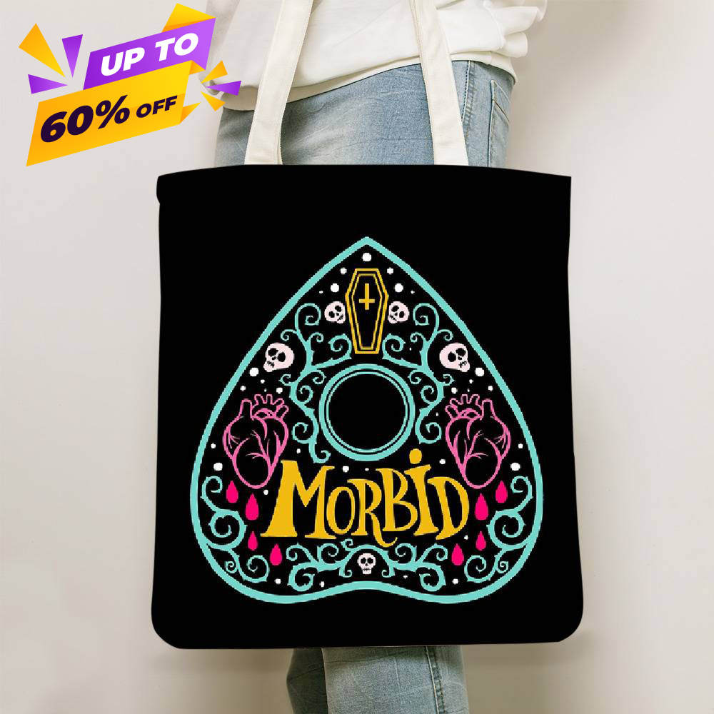 Morbid Podcast Totebag Classic Celebrity Totebag Ouija Planchette Totebag