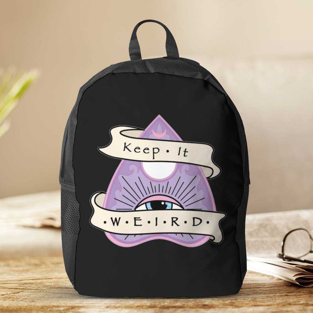Morbid Podcast Backpack Morbid Ouija Planchette Backpack