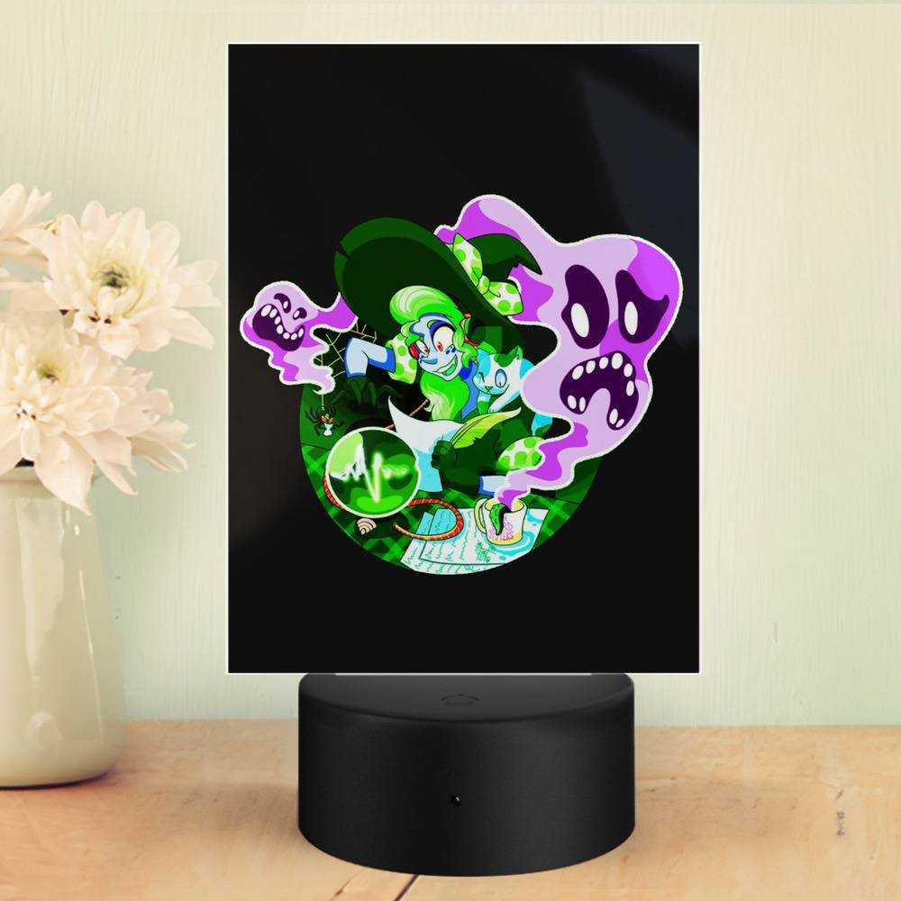Morbid Podcast Lamp Classic Celebrity Night Light Favorite Murder Podcast by Morbid Podcast Lamp with Plastic Base