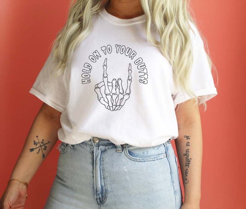 Hold On To Your Butts Short Sleeve T-shirt Fan Tee True Crime Junkie Shirt True Crime Fan Gift Morbid Fan Gift#2