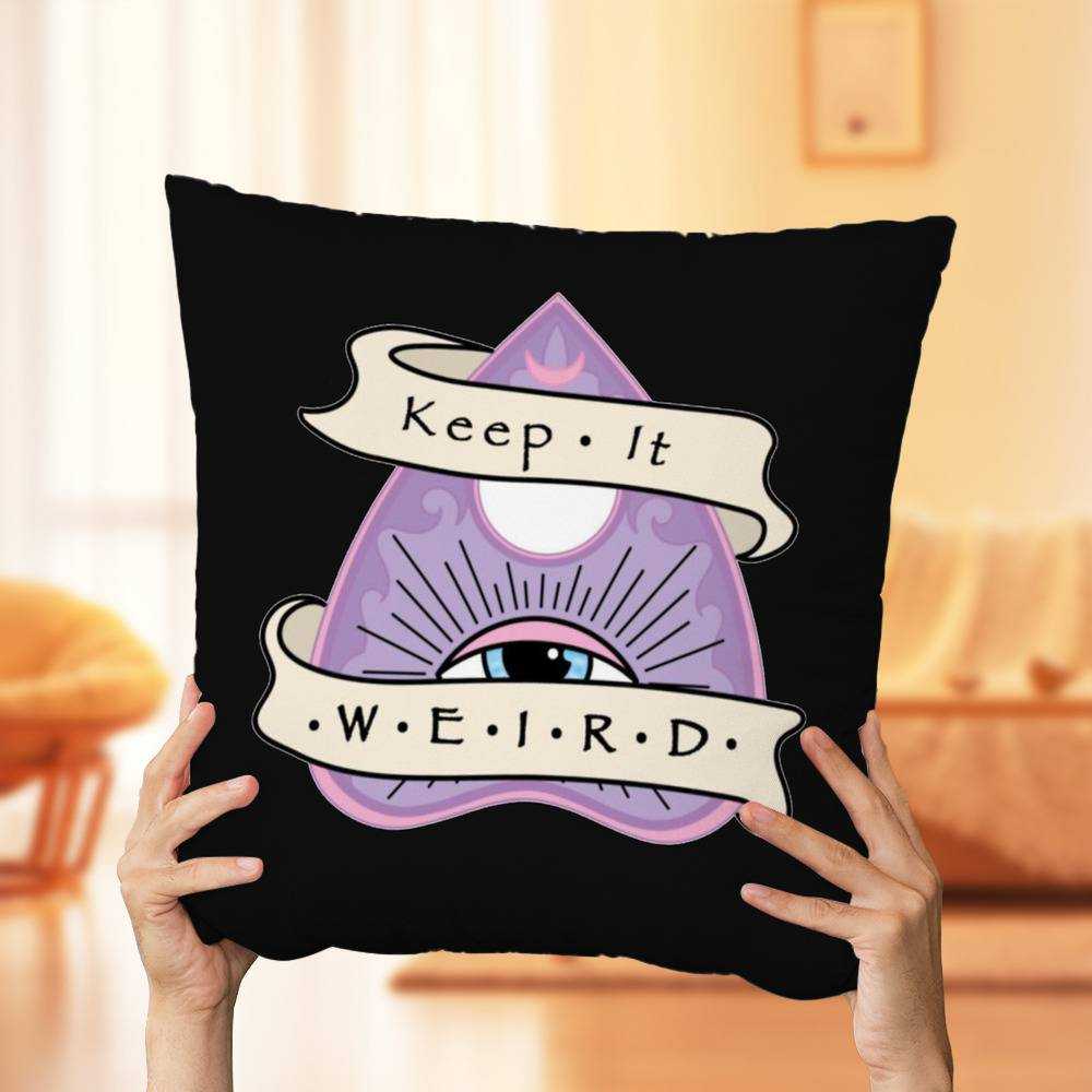 Morbid Podcast Pillow Classic Celebrity Pillow Morbid Ouija Planchette Pillow