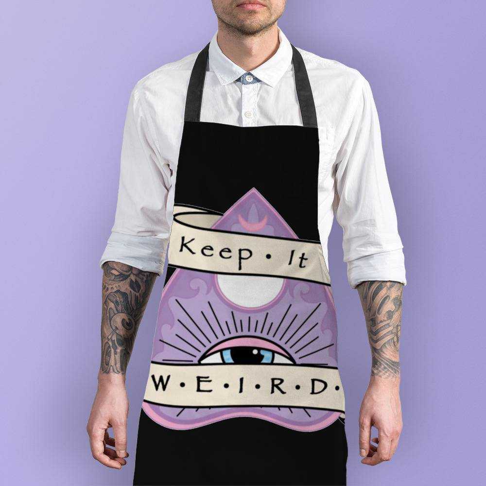 Morbid Podcast Apron Morbid Ouija Planchette Apron