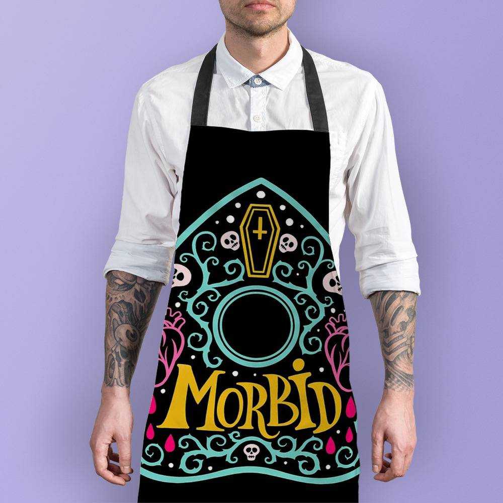 Morbid Podcast Apron Ouija Planchette Apron