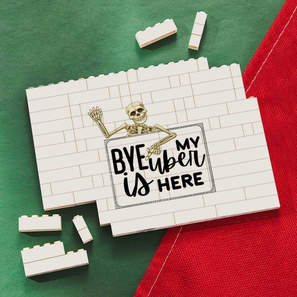 Morbid Podcast Merch Building Blocks Gift for Fans Morbid Bye Building Blocks